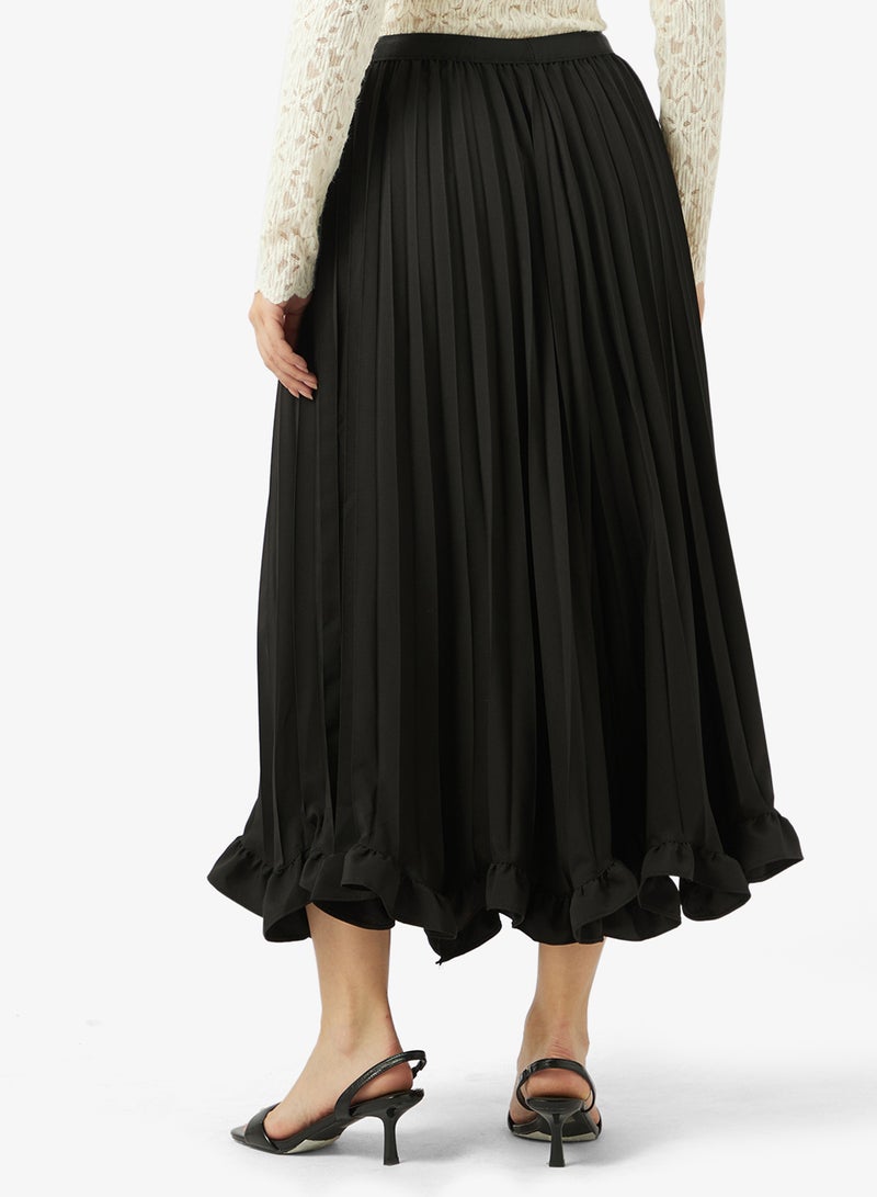 ELLA Skirt With Ruffle Hem - Image 3